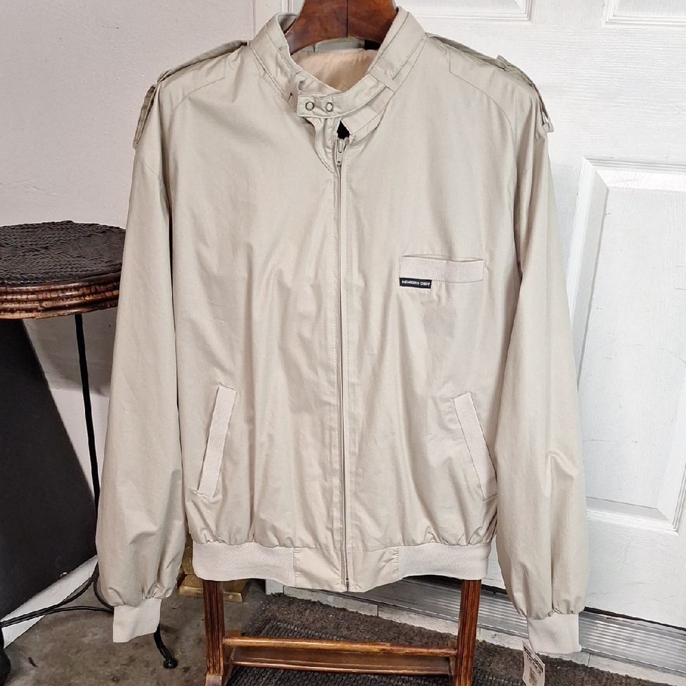 Members Only Classic Ionic Racer Jacket Men Size XXL NWT